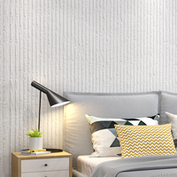 Papel Tapiz Autoadhesivo 3D de PVC, Rollo de Papel Tapiz Grueso, Adhesivo Desprendible y Pegable, Decoración de Pared