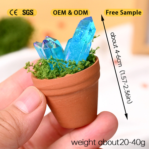Nouveau Produit : Cadeaux de spécimens minéraux naturels, pierres brutes de cristal, roches de bonsaï pour la guérison et la décoration - Product Image 3