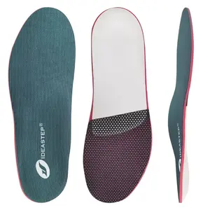 Ideastep Arch Support Plastic Shell Orthopedic Flexible Footcare Orthotic Eva Cushioning Flatfoot Hard Cuttable Insert Insoles