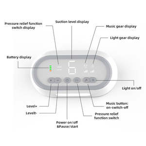 เครื่องดูดจมูกไฟฟ้าแบบพกพาสำหรับ<span class=keywords><strong>เด็ก</strong></span>เครื่องดูดน้ำมูกตั้งโต๊ะเครื่องดูดจมูก DT30ทางการแพทย์พร้อมเครื่องดูด71-78Kpa และแบตเตอรี่2000mAh - Product Image 3
