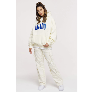 Sudadera con Capucha Personalizada de Invierno para Mujer, de Alta Calidad, de Felpa de Algodón, Estilo Oversize, Cortavientos, 300g - Product Image 1