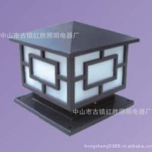 Lámparas de Poste para Exteriores de Aleación de Aluminio con LED E27, Semi Empotradas, Garantía de 5 Años - Product Image 3