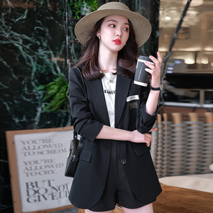 Women's Cotton-<b>Lined</b> Thick Suit <b>Coat</b> Mid-Length Loose Windproof Autumn Winter Wear - Product Image 2