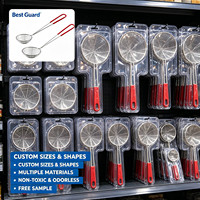 Emballage en blister personnalisé pour passoire de cuisine, coque en plastique PVC transparent