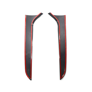 Alerón Lateral Trasero para Audi A4 B8, Fibra de Carbono Negro Brillante, Difusor Tipo Cola de Pato, Cinta Adhesiva/Tornillos, 2009-2016 - Product Image 3