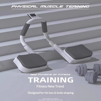 Équipement d'entraînement portable pour la perte de poids, support tablette, équipement d'assistance au fitness des muscles abdominaux avec fonction de chronométrage