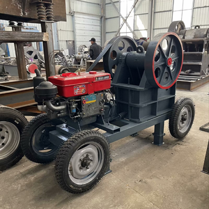 PE220*350 Kleiner Steinbrecher zur Kiesherstellung Diesel-Backenbrecher 20 Tonnen pro Stunde Mobiler Diesel-Backenbrecher Gesteinsbrecher - Product Image 5