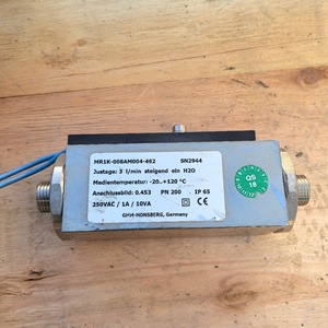 Débitmètre MR1K 008AM004 462 3 L/min H2O pour équipement d'automatisation industrielle - Product Image 1