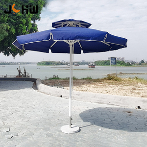 Paraguas de mercado de mesa al aire libre para <span class=keywords><strong>patio</strong></span> comercial con botón pulsador para restaurante, cafetería, Playa - Product Image 2