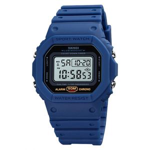 Shockproof Plastic Led <b>Pin</b> Buckle Students Outdoor square Couple Sports Men's <b>Watches</b> Digital <b>Watch</b> - Product Image 1