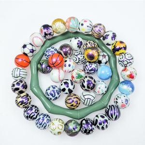 2025 nouveauté de qualité alimentaire opale Silicone PVC perles en gros bébé mâcher perles focales en vrac prêt à expédier - Product Image 3