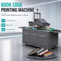 Imprimante numérique à jet d'encre CMYK automatique haute résolution 1200 DPI pour le côté des livres à couverture rigide, impression en une seule passe