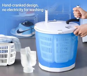 <span class=keywords><strong>Lavadora</strong></span>/Secadora Portátil/<span class=keywords><strong>Mini</strong></span> de Carga Superior, No Eléctrica, Todo en Uno, con Capacidad de Lavado de 2 kg, para Uso Doméstico y en Automóviles - Product Image 6