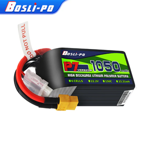 Boslipo P7 1050mAh 150C LiPo Batterij Privé Mould 4S <span class=keywords><strong>6S</strong></span> 8S Hoge Ontladingscapaciteit FPV Drone voor RC Racing Quadcopter Freestyle - Product Image 2