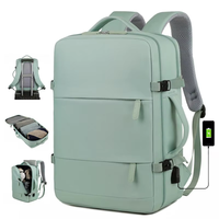 Sac à dos pour ordinateur portable imperméable tendance à prix d'usine, avec port de charge USB, grande capacité, pour étudiants, idéal pour un usage quotidien