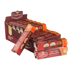 Scatola da esposizione in cartone per imballaggio in carta personalizzata con caramelle con barrette di cioccolato - Product Image 2