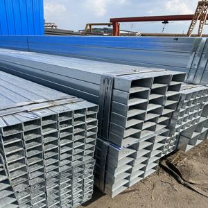 50x50x150 100x100 100x200มม. 2.5x2.5นิ้วเหล็กชุบสังกะสีกลวงสี่เหลี่ยมท่อสี่เหลี่ยมสี่เหลี่ยม - Product Image 2