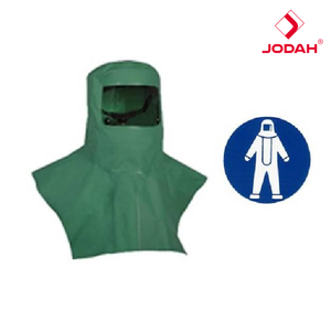 Combinaison et capuche de protection intégrale résistante à la corrosion et aux liquides chimiques JODAH HO600 - Product Image 4