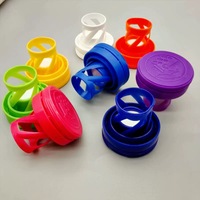 Bouteille de capsule de pilule en plastique du cylindre médical pp de bouteille de tube de comprimé effervescent de vitamine Offre Spéciale
