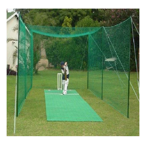 Red de críquet resistente para práctica de bateo y lanzamiento, red de entrenamiento duradera para clubes escolares y deportes en el patio trasero. - Product Image 3