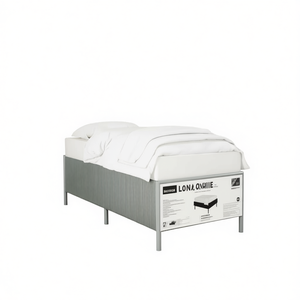 Letto in Metallo Hotrack Longchue Twin XL, Struttura Moderna Rettangolare per Camera da Letto - Product Image 1