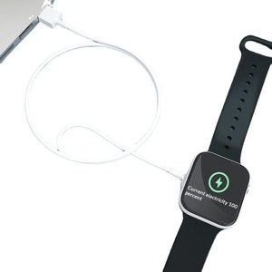 Câble de données pour iWatch USB/Type-C magnétique TPE 5W <span class=keywords><strong>Chargeur</strong></span> <span class=keywords><strong>universel</strong></span> pour <span class=keywords><strong>montre</strong></span> 1m - Product Image 2