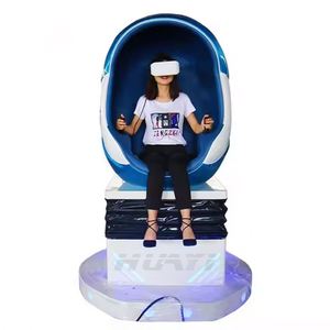 Single-Person Metal Egg Chair Indoor 9D Space <b>Shooting</b> Virtual Reality Cinema 100+ Games Multi-Game Virtual Reality Simulator - Product Image 1