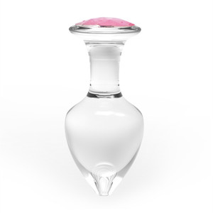 Tapón Anal de Cristal de Tres Tamaños, Base de Joyería, Juguete Sexual, <span class=keywords><strong>Dilatador</strong></span> Anal - Product Image 2