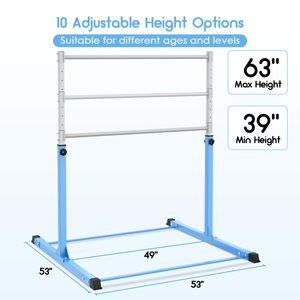 Équipement sportif en gros <span class=keywords><strong>Barre</strong></span> de traction horizontale Équipement de gymnastique artistique Barres horizontales pour enfants - Product Image 3
