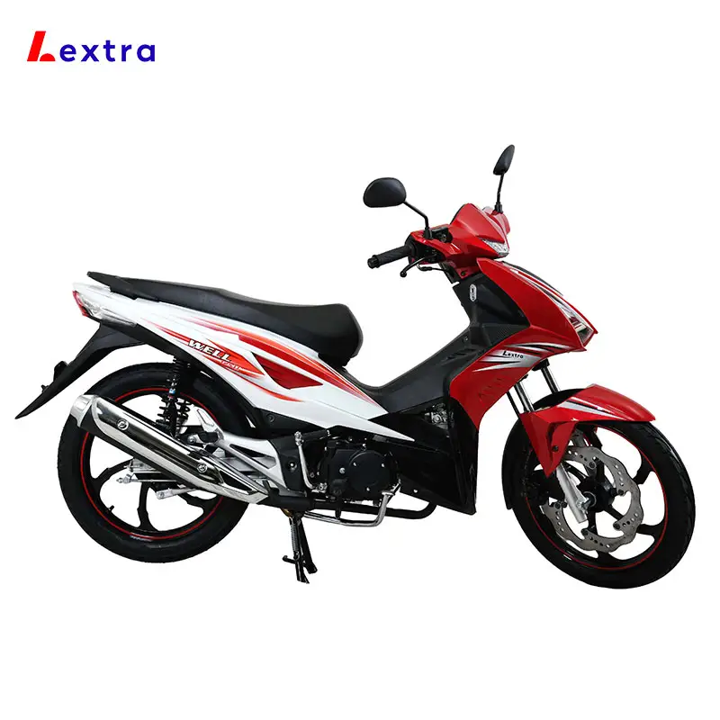 Lextra Groothandel Gas Motorfiets 125cc Underbone/Cub Bike 125cc Welp Bromfiets 4 Takt Motorfiets