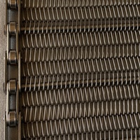 Cinta Transportadora de Malla Espiral de Acero Inoxidable 304 316 de Alta Calidad, Tamaño Personalizado, para Horno, Uso en Restaurantes, Grado Alimenticio