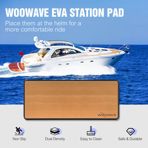 WOOWAVE Tapis de pont de <span class=keywords><strong>bateau</strong></span> imperméable EVA en mousse antidérapante pour décoration de <span class=keywords><strong>bateau</strong></span> - Product Image 2