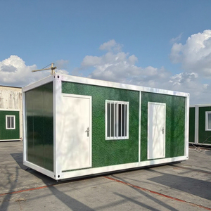 <span class=keywords><strong>Casa</strong></span> Contenedor de Acero Prefabricada Móvil de 40 pies con Panel Sándwich, Contenedor de Carga Seca de 40 pies de Altura en Venta - Product Image 2