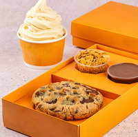 Boîte à glissière en carton pour pâtisseries, cupcakes, donuts, brownies et biscuits, avec séparateurs, pour boulangeries, restaurants et emballages alimentaires, directement de l'usine