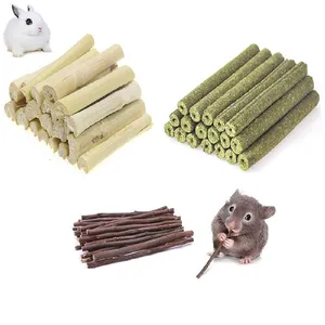 Natuurlijk Hout Snack Apple Sticks Timothy Hooi Sticks Sweet Bamboe Chinchilla Cavia Gerbil Bunny Hamster Kauw Speelgoed