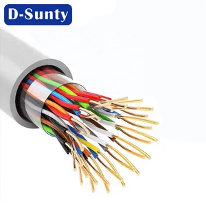 Câble téléphonique extérieur UTP FTP Cat3 Cat 3 en cuivre STP 2 paires 1 10 20 25 30 50 100 paires en cuivre HYV/HYA avec code couleur - Product Image 6