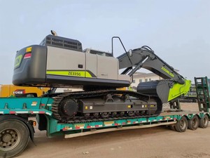Excavatrice sur chenilles Zoomlion ZE335G verte, équipement de construction lourd de 33,5 tonnes - Product Image 1