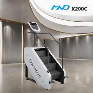 Appareil de musculation des jambes MND Fitness, modèle Trendy Stair Climber avec écran à clavier, pour chaînes de salles de sport commerciales, haute intensité - Product Image 1