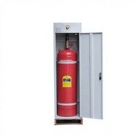 Système d'extinction d'incendie FM200 HFC-227ea en acier inoxydable, sans canalisation, à agent propre, double armoire automatique pour centre de données