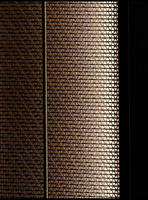 Grillage décoratif en aluminium personnalisé, étanche, pour inserts de meubles de cuisine et de villa