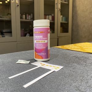 Bandelettes de <span class=keywords><strong>test</strong></span> de <span class=keywords><strong>pH</strong></span> <span class=keywords><strong>vaginal</strong></span> au prix d'usine pour la santé vaginale - Product Image 2