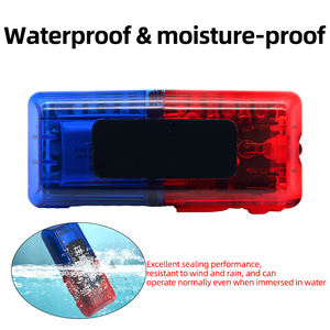 Lampe <span class=keywords><strong>d</strong></span>'épaule LED rechargeable multifonctionnelle clignotante, durable, en plastique IP67, pour la sécurité nocturne, la patrouille et l'avertissement routier - Product Image 4