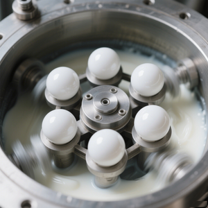 ลูกบอลเซรามิกเซอร์โคเนียเกรดอาหารทนต่อการกัดกร่อนสูงสำหรับอุปกรณ์แปรรูปอาหาร - Product Image 3