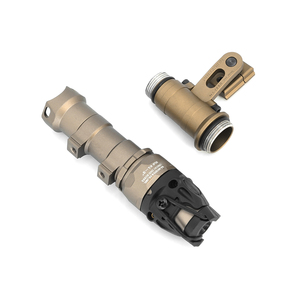 Lampe torche tactique <span class=keywords><strong>KIJI</strong></span> K1-3 en aluminium avec éclairage IR, montage sur casque, légère et durable pour accessoires de chasse - Product Image 5