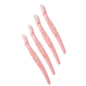 Maquinilla de afeitar para cejas al por mayor, maquinilla de afeitar facial para mujer, exfoliación de seguridad, herramienta de dermaplaning desechable portátil de una hoja - Product Image 6