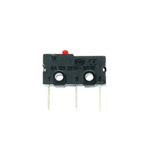 M89 KW12 High Sensitivity and Compact Design 2 Pins Short Lever Mini Plastic Defond Limit Push Button Blade Micro Switch