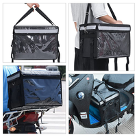 Sac isotherme extra large Bunnyfly, boîte de livraison pour moto, pour la livraison de courses et de nourriture chauffées