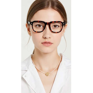 GL6724 Montura Óptica Clásica Unisex Hecha a Mano de Acetato de Alta Calidad, Monturas de Gafas Modernas - Product Image 1