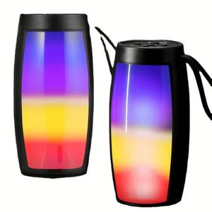 New RGB Slide Light Portable Wireless Speaker Waterproof Outdoor Woofer with LED TF Card Radio Sound Speakers - Product Image 2