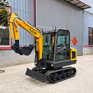 Mini-excavatrice à chenilles de 1 tonne avec moteur EPA, micro-pelle hydraulique de 1 tonne pour la ferme, petite excavatrice à vendre - Product Image 2
